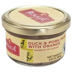 Jar of Duck and Pork Meat Pate with Orange   1 jar, 2.8 oz  