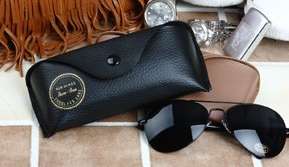 New fashion mens Aviator Sunglasses w free hard case  
