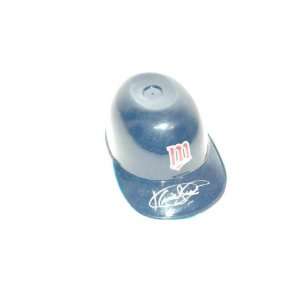Kirby Puckett Minnesota Twins Mini Batting Helmet Autographed