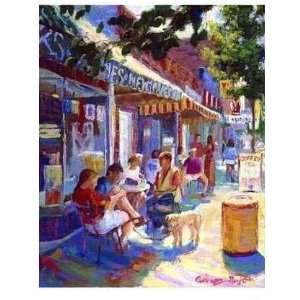  Nuffer S Colorful Cafe Poster Print
