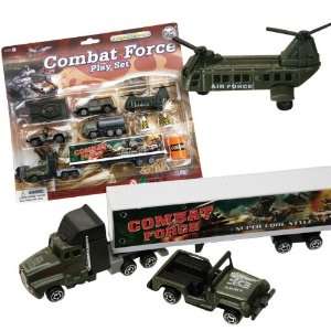  Combat Force Playset   Military Vehicles Toys & Games