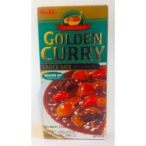 Golden Curry Sauce Mix   Medium Hot Grocery & Gourmet Food