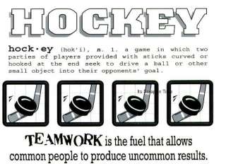 Say it w/words Ice Hockey Scrapbooking Stickers 40005C  