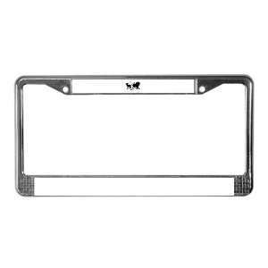  Lion Lamb Twilight License Plate Frame by  