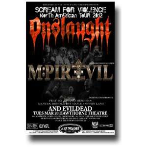   Concert Flyer   Scream For Violence Tour   PDX Mar 12