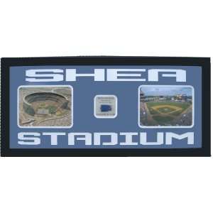   Custom Frame New York Mets Shea Outfield Wall Panel