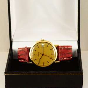   9ct Gold manual wind Watch 15 Jewel Swiss made 34mm case 1981  