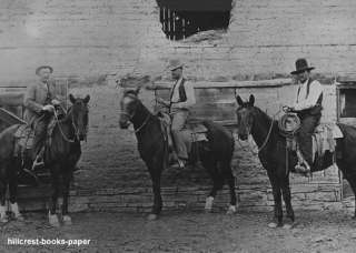 Three Cowboys at Dawson Ranch New Mexico photo 1900  