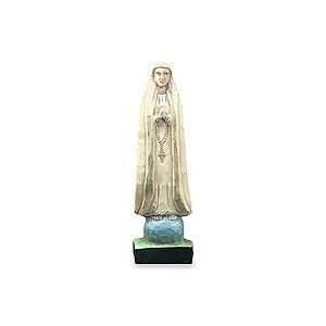  Cedar sculpture, Virgin of Fatima