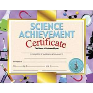  Science Achievement 30/Pk 8.5 X 11 