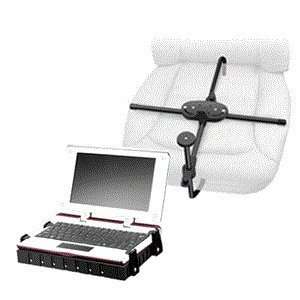  RAM Mount Seat Mate System w/Universal Laptop Tough Tray 