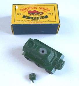   Saracen Carrier, original model and box from 1961, in army green with