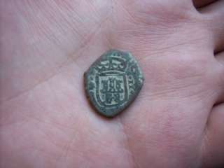   of spain value 2 maravedis mint cuenca year 1680 weight 5 5 gr size 21