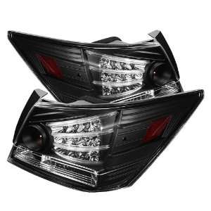  Spyder Auto ALT YD HA08 4D LED BK Black LED Tail Light 