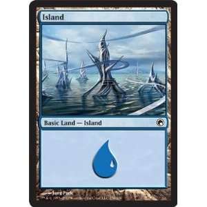   the Gathering   Island (#236)   Scars of Mirrodin   Foil Toys & Games