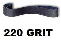 Glass Grinding Sanding Belt 1 1/8 x 21 x 220   QTY 10  
