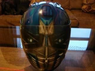 Custom Airbrushed Optimus Prime ICON Helmet  