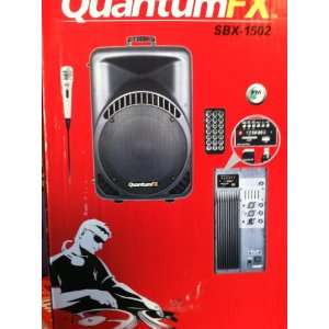  QuantumFx SBX 1502 High End Active 15 PA Speaker 