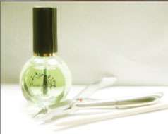   stick 1 apply cuticle oil to skin around nails 2 massage into skin 3