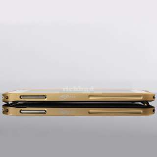 Gold Duralumin Bumper Case Cover For Samsung Galaxy Note N7000 i9220 