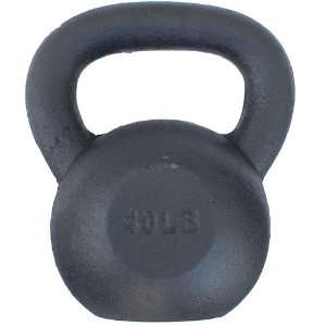  40 lbs Solid Cast Iron Kettlebell (Kettle Bell)   Special 