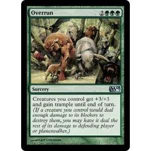  Magic the Gathering   Overrun   Magic 2010   Foil Toys 