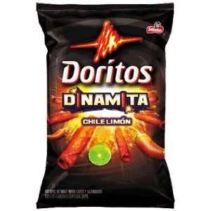  Doritos Dinamita Chile Limon Rolled Flavored Tortilla Chips 