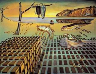 Disintegration of the Persistence of Memory1952 by Dali  