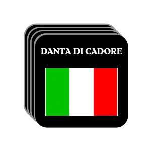  Italy   DANTA DI CADORE Set of 4 Mini Mousepad Coasters 