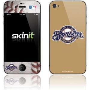   Brewers Pink Game Ball skin for Apple iPhone 4 / 4S Electronics