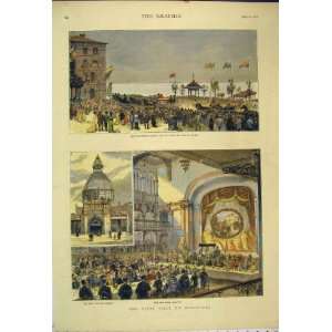  Blackpool 1878 Banquet Civic Procession Clifton Hotel 