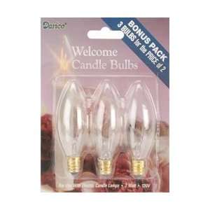  Darice Candle Lamp Collection Welcome Candle Bulbs 120v 7 