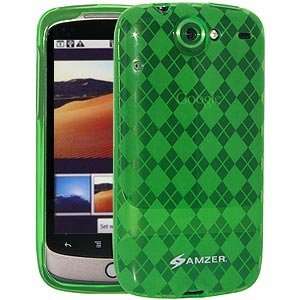  High Quality New Amzer Luxe Argyle Skin Case Green 