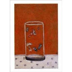  Goldfish by Sanyu 20x28