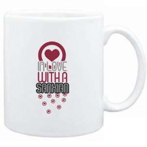    Mug White  in love with a Sanxian  Instruments