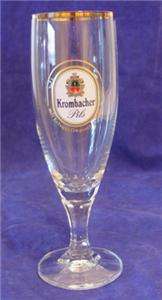 KROMBACHER PILS German Pilsner Beer Glass 2 L sahm Footed  