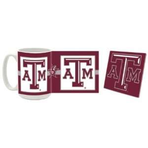  Texas A&M Mug & Coaster Combo
