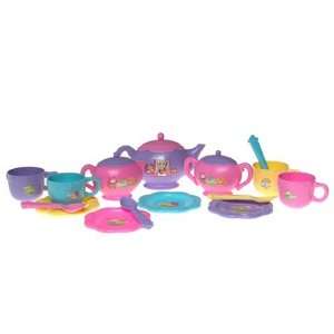  Barbie Tea Set with Tote Bag   Service for 4 Toys 