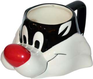   the cat shaped ceramic mug made by applause inc tm warner bros