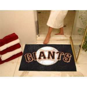  MLB San Fran cisco Giants Baseball All Star Mat 34 X 45 