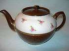 vintage sadler pottery teapot pretty petit pink roses expedited 