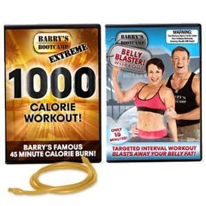  Barrys Bootcamp & Belly Blaster DVD & Extreme 1000 