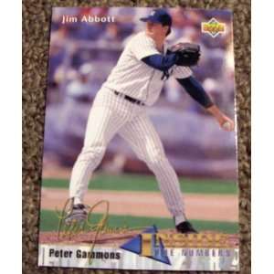  1993 Upper Deck Jim Abbott # 451 MLB Baseball Inside the 