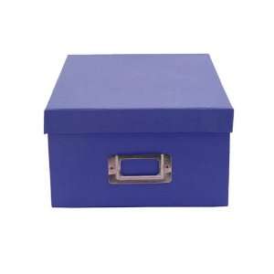  Photo & Video Storage Box   Cobalt Blue   Set of 4