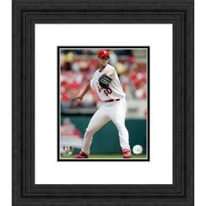 Framed Adam Wainwright St. Louis Cardinals Photograph  