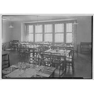   , Connecticut. Jane Addams, 1937, dining room 1939