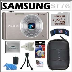  Samsung ST76 16MP Digital Camera with 5x Optical Zoom and 