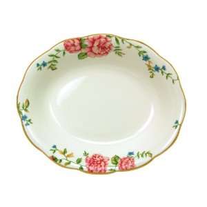 Royal Albert English Rose 7 1/4 inch Open Vegetable Dish, 32 ounce 