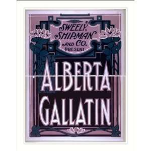   Sweely Shipman and Co present Alberta Gallatin