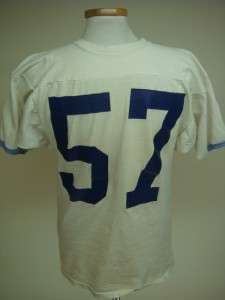 VINTAGE 50 RUSSELL SOUTHERN COTTON FOOTBALL JERSEY CHAMPION  